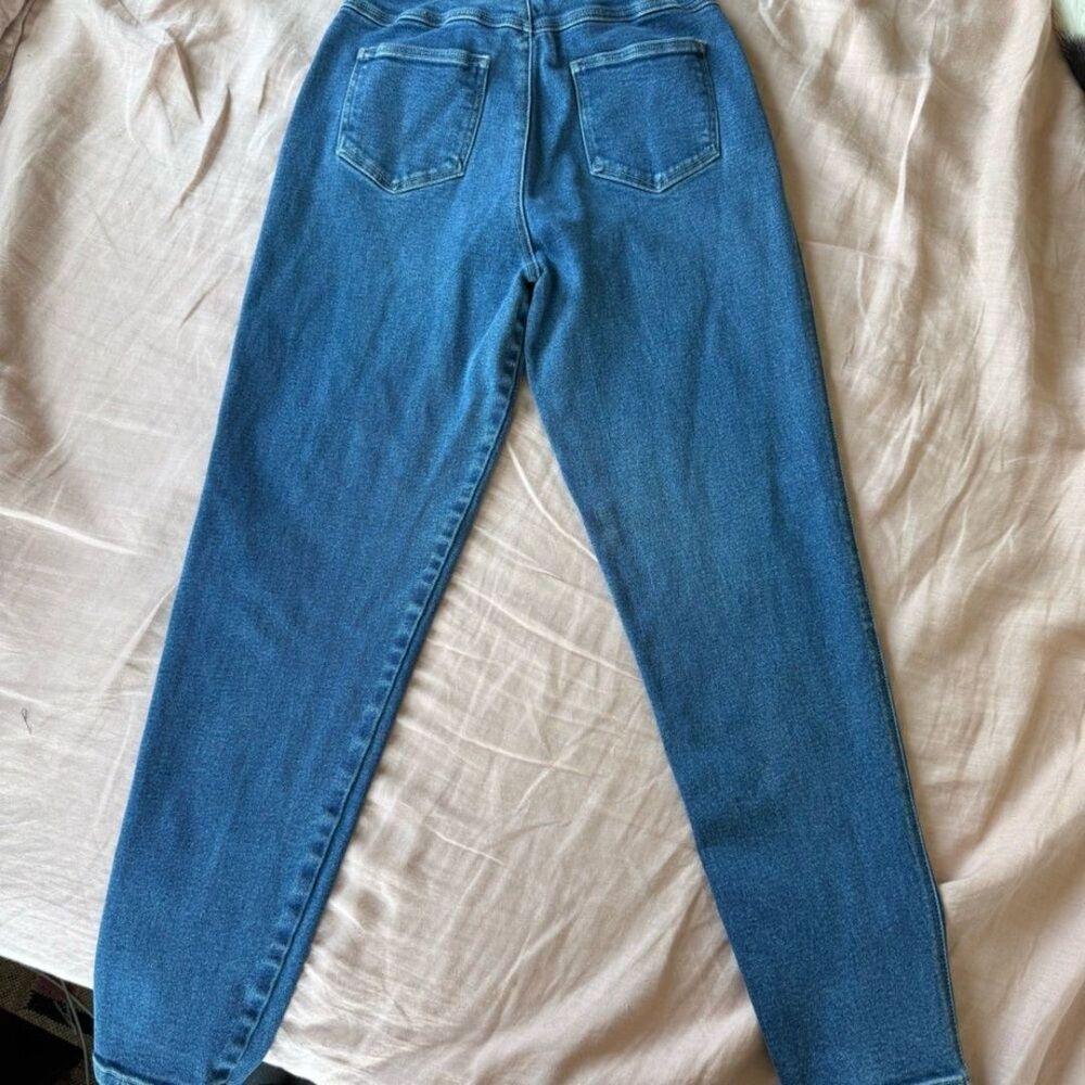 Vintage high rise Denim&Co Blue Mom Jeans size 10 - Picture 4 of 8